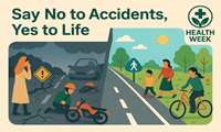 Health Week, Day 7: Say No to Accidents, Yes to Life
